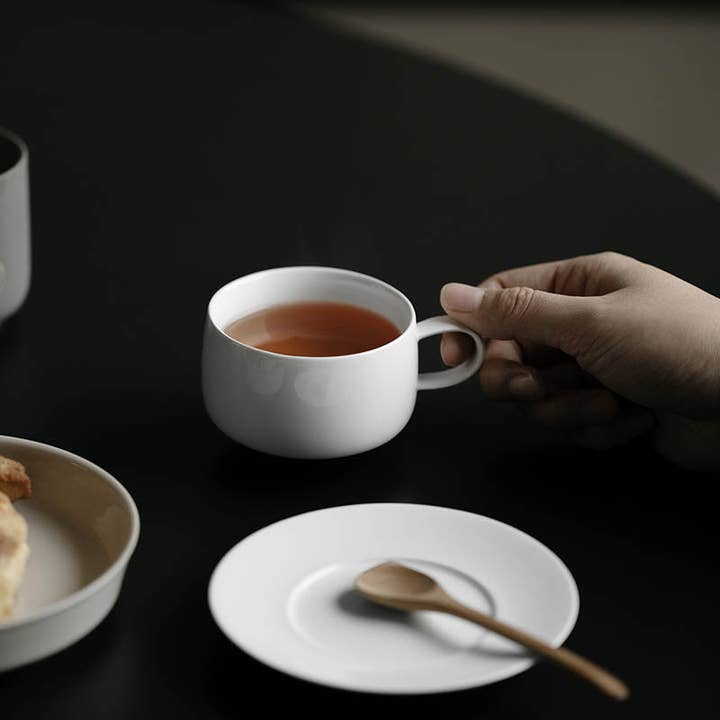 Gohobi (We cover U.S. import duties) - Wholesale Coffee mug - Gohobi Handmade Elegant Ceramic Jade White Clay Coffee Cup Mug3