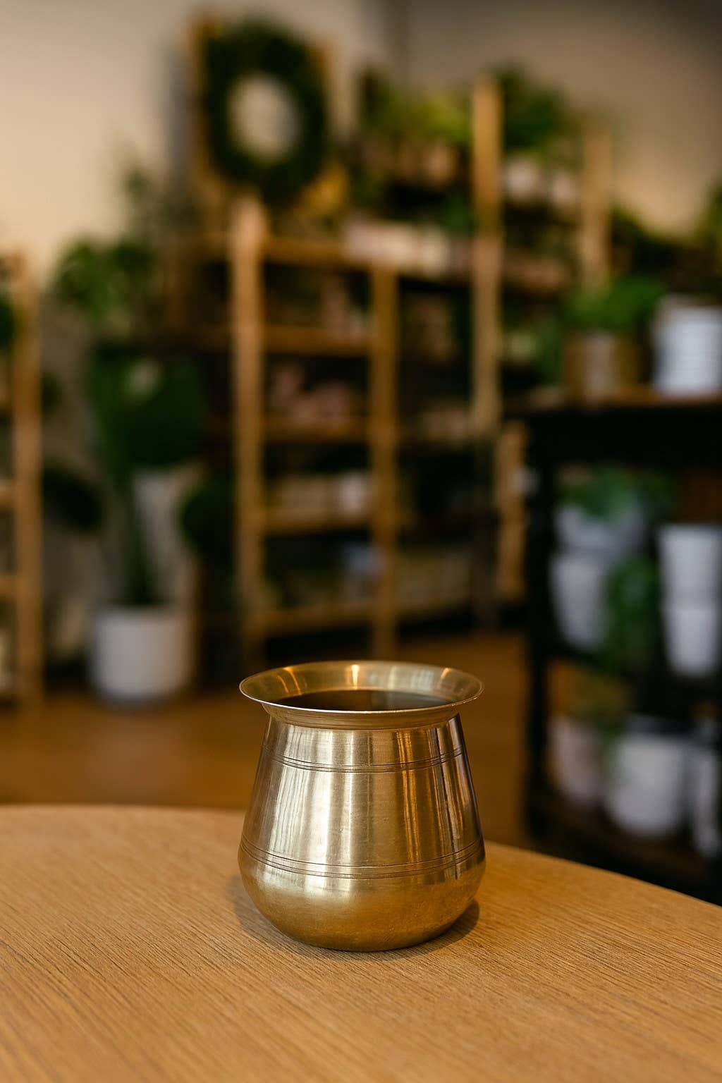 Asia West - Vendita all'ingrosso Vasi per piante - Pentola piccola in ottone1