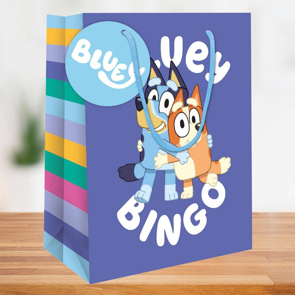 Danilo Promotions Ltd – wholesale Gift bag – Bluey Medium Medium Gift Bag2