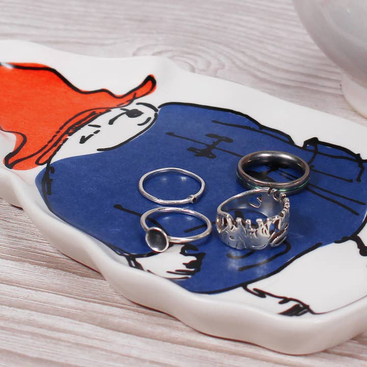 Half Moon Bay By Design - Wholesale Jewelry Dish - Trinket Dish Boxed (7") - Paddington5