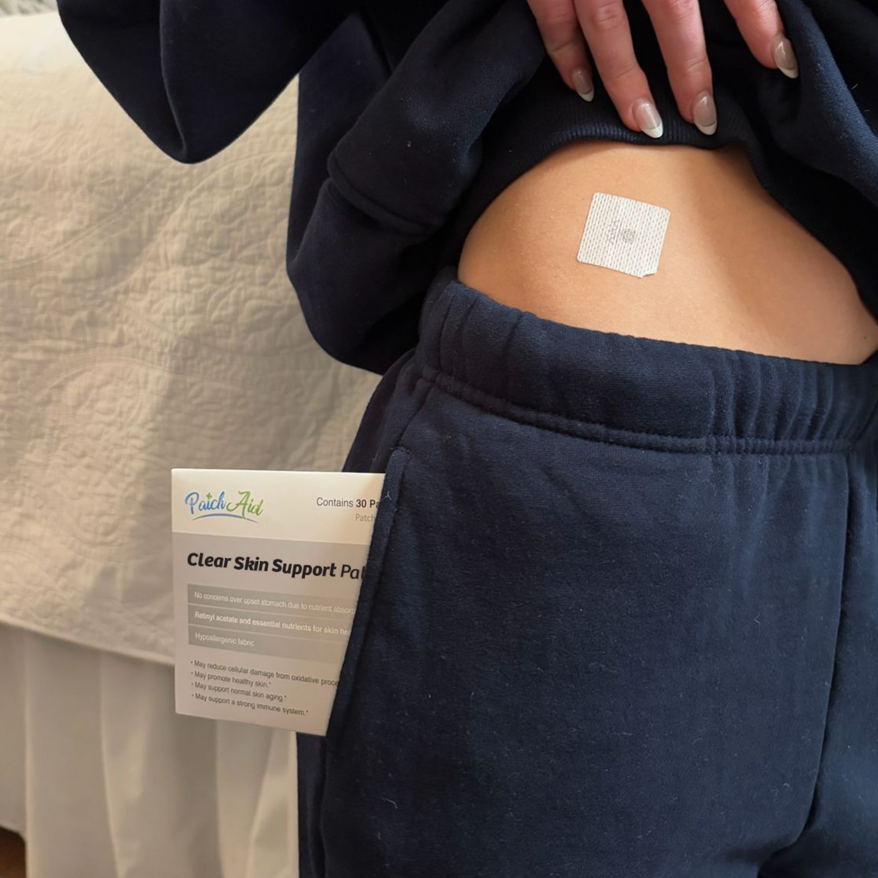 PatchAid – wholesale Oral supplement/vitamin – Clear Skin Support Patch - Acne & Skin Health1