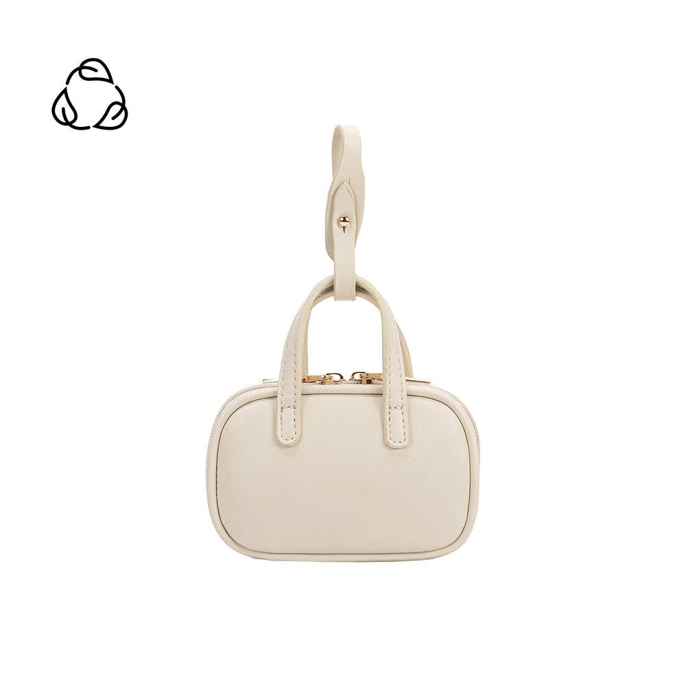 Melie Bianco – Großhandel Henkeltasche – Damen – Natasha Micro Ivory Henkeltasche aus recyceltem Material