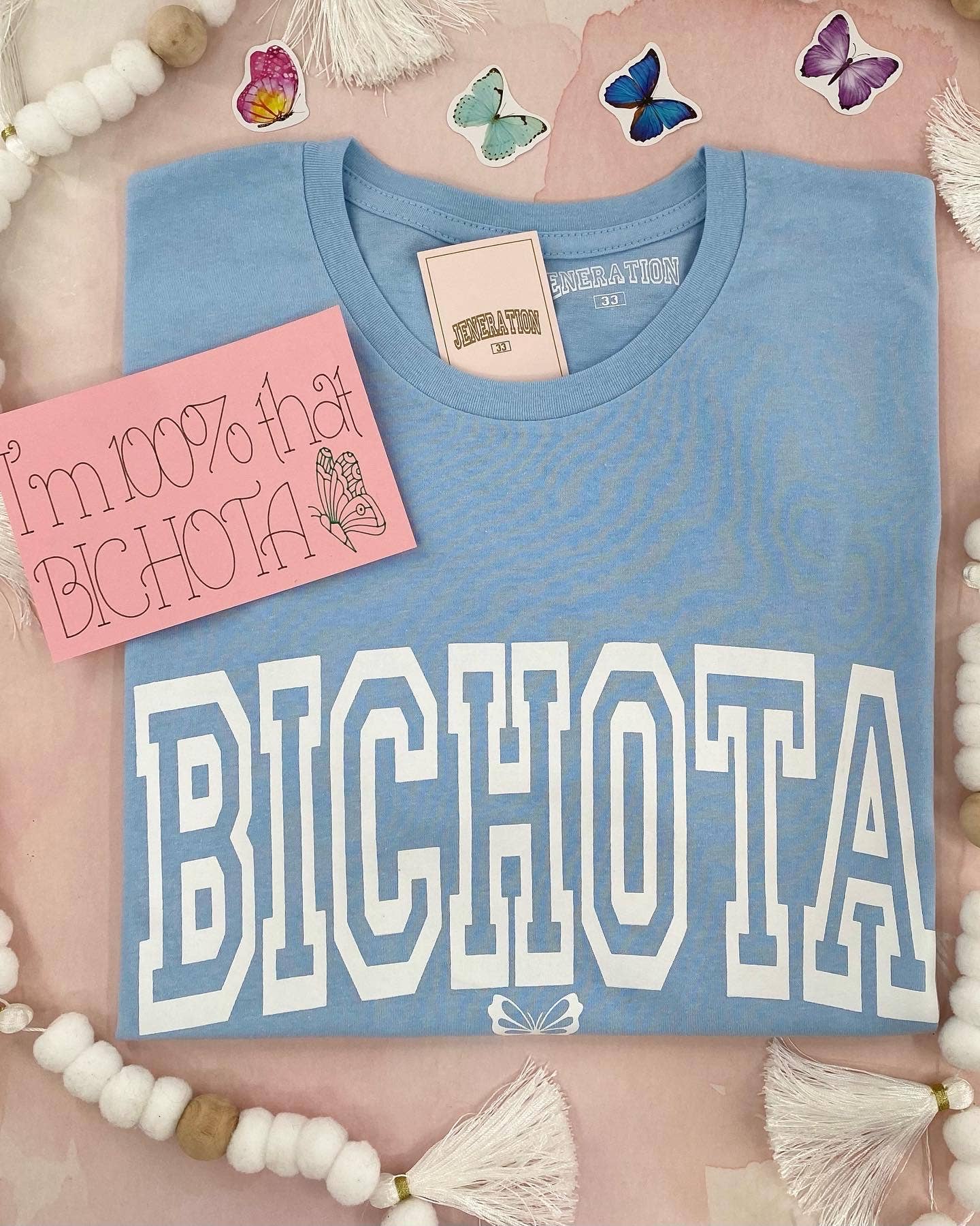 Jeneration33 - Wholesale Screen Printed T-Shirt - Women's - Karol G Shirt Bichota-Latina shirt4