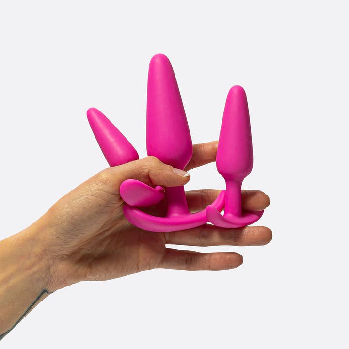 Hello Cake - Wholesale Sex Toy - Tush Pops Premium Trio Butt Plugs7