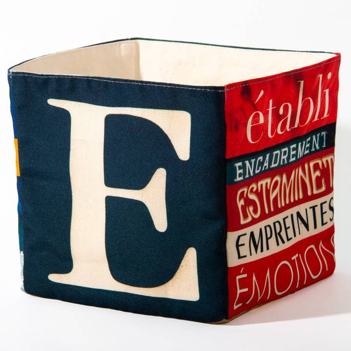 Scatola portaoggetti Letter E per la vendita all'ingrosso da parte di Maron Bouillie