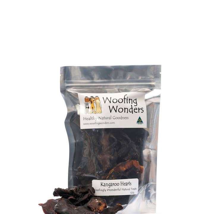 Woofing Wonders - Wholesale Pet treats – Dog - Kangaroo Hearts