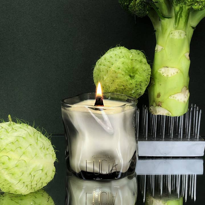 Galleria Lucia - Wholesale Jar/filled candle - Leveche candle - Indian Lemongrass and Lime Peel3