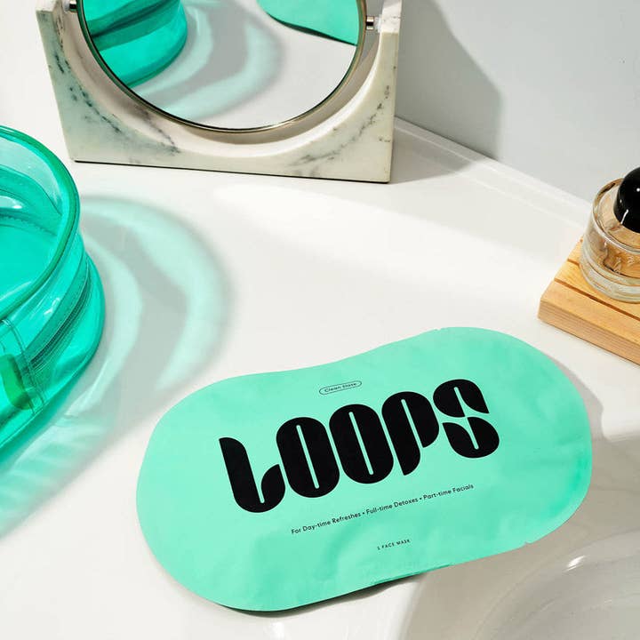LOOPS - Wholesale Skincare Face Mask - Clean Slate Single Mask