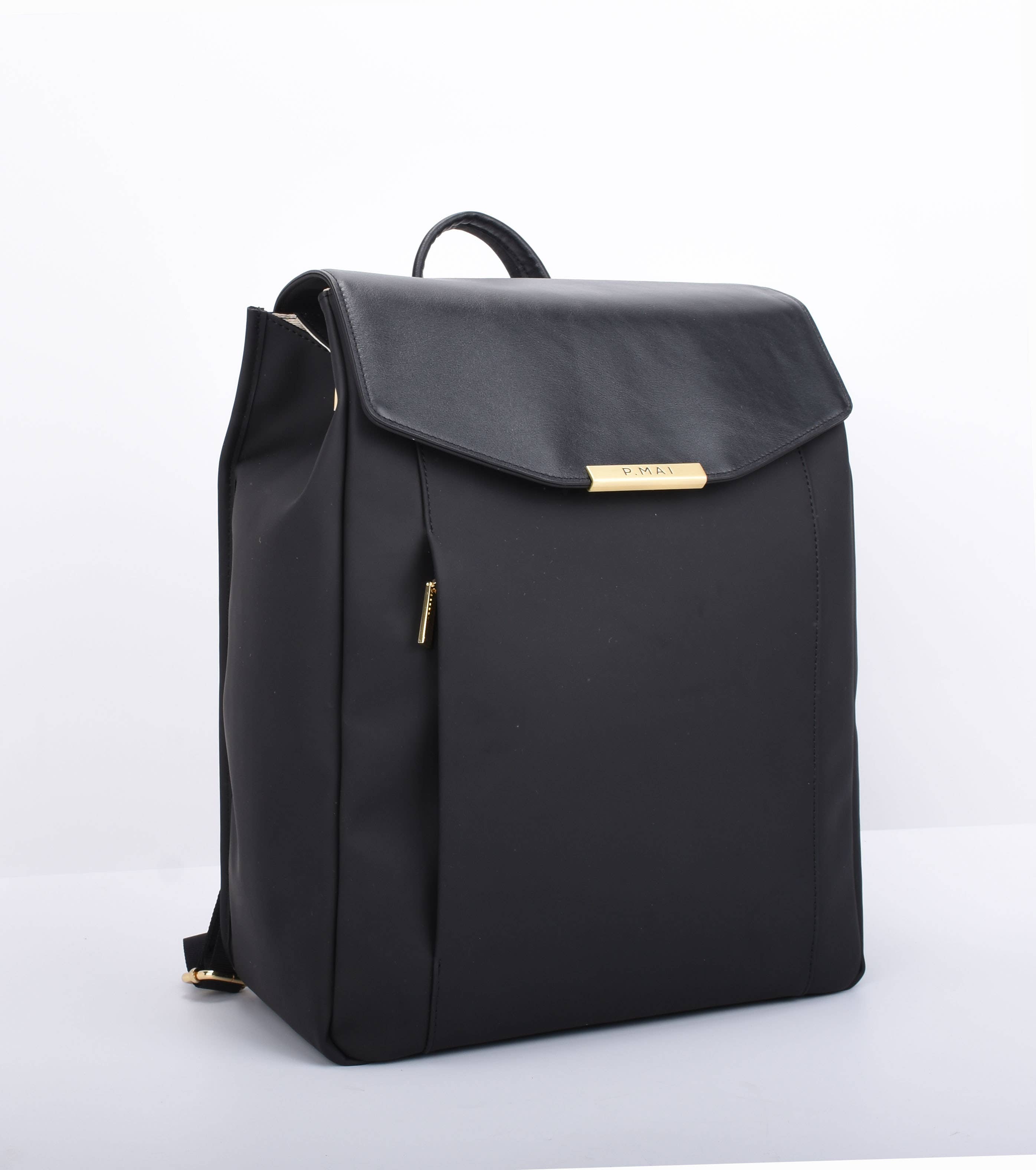 P.MAI - Wholesale Backpack - Women's - Astrid Vegan Backpack - Charcoal2