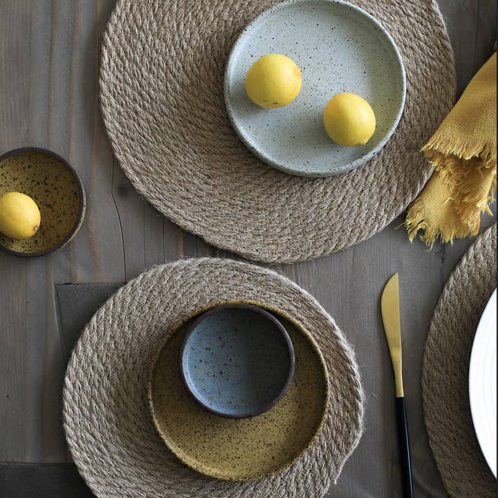Fodory – wholesale Laddningsplatta – Bondgård Enkel Jute Underlägg