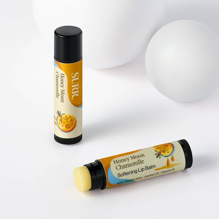SURR HomeyMoon with Jojoba,Chamomile, Vitamin E, lip balm for wholesale by Bee Happy