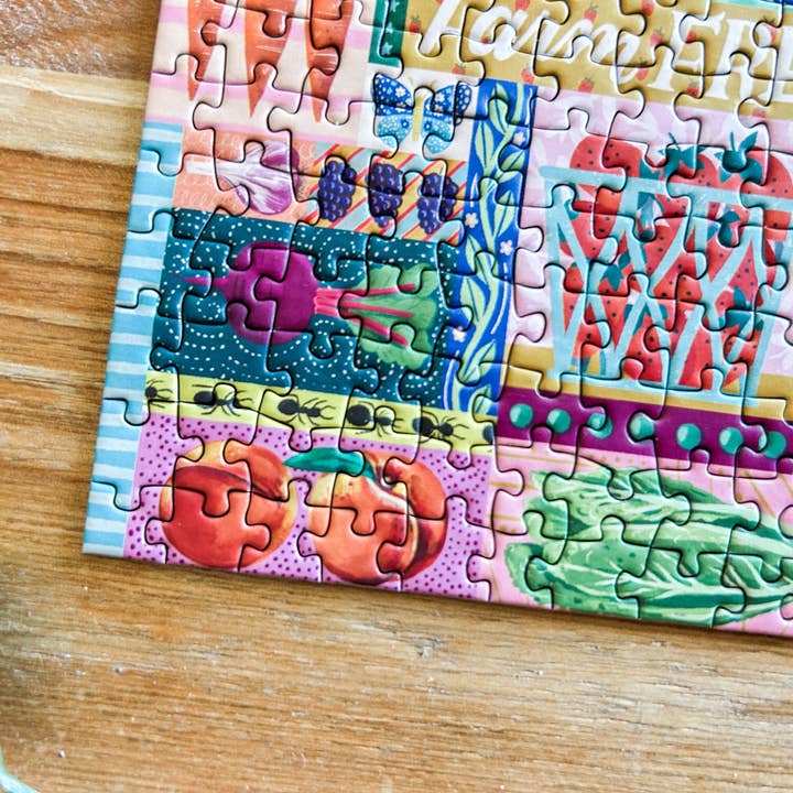 Spaghetti Tree Puzzles and Games - Wholesale Puzzle - Adult - Farmers Market 150 Pc Mini Puzzle7