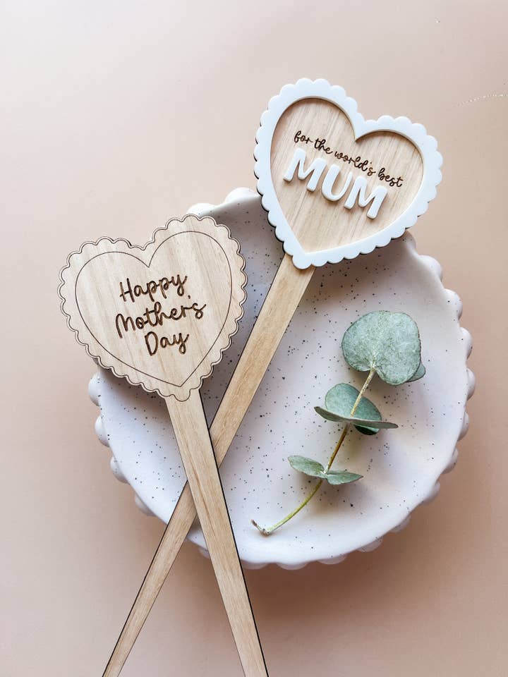 Bouquet / Plant Spike | Mother's Day Set for wholesale by Little Rabbit Lane
