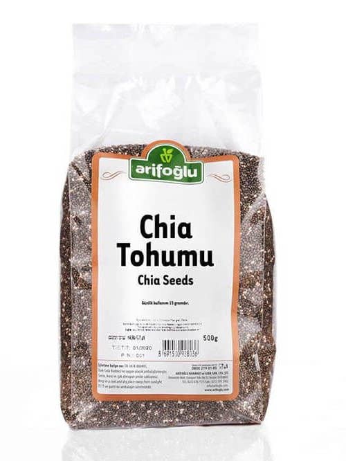 Arifoglu | Sementes de Chia - Pacote Eco por atacado de Aladdin