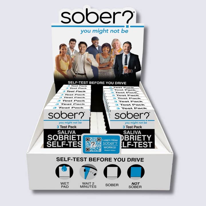 Sober Self Test - Alcohol Testing Strips | Sober SD 3 for wholesale by Sober Self-Test