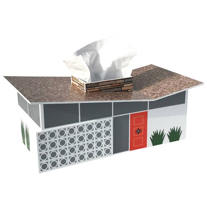 Destination PSP - Wholesale Tissue Box - Midcentury Tissue Box Cover - Butterfly House