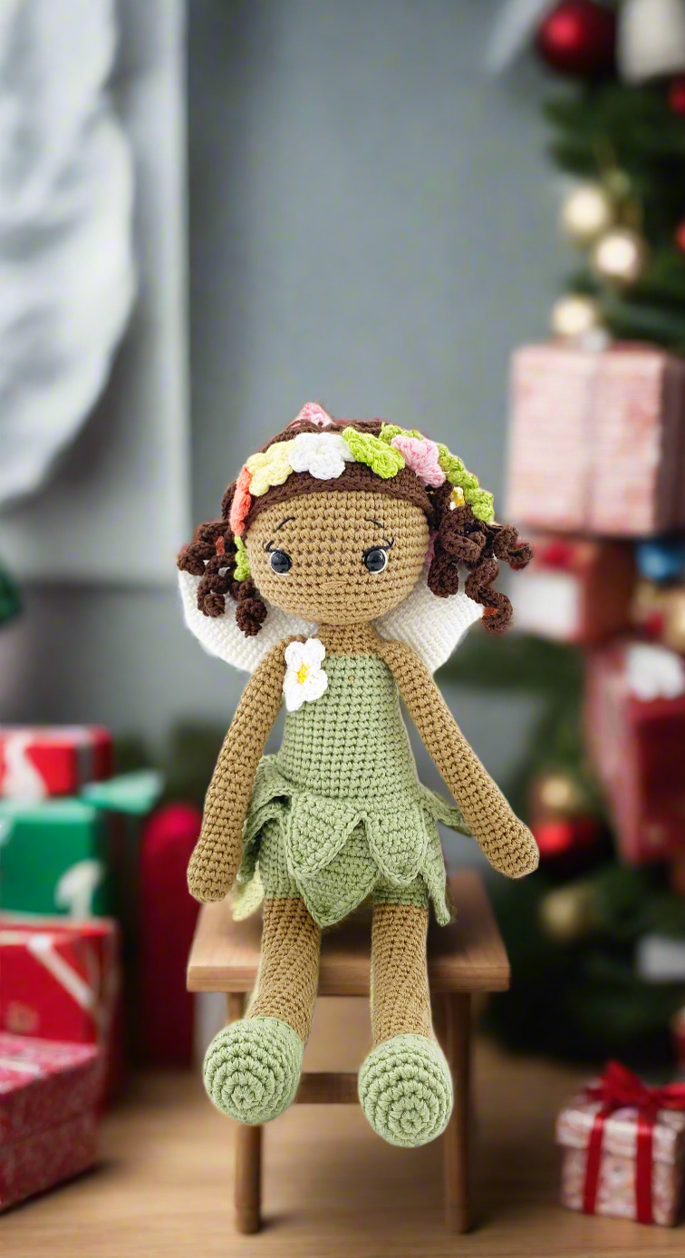 Ikuzi Dolls - Wholesale Doll - Kids - Green Fairy Doll3