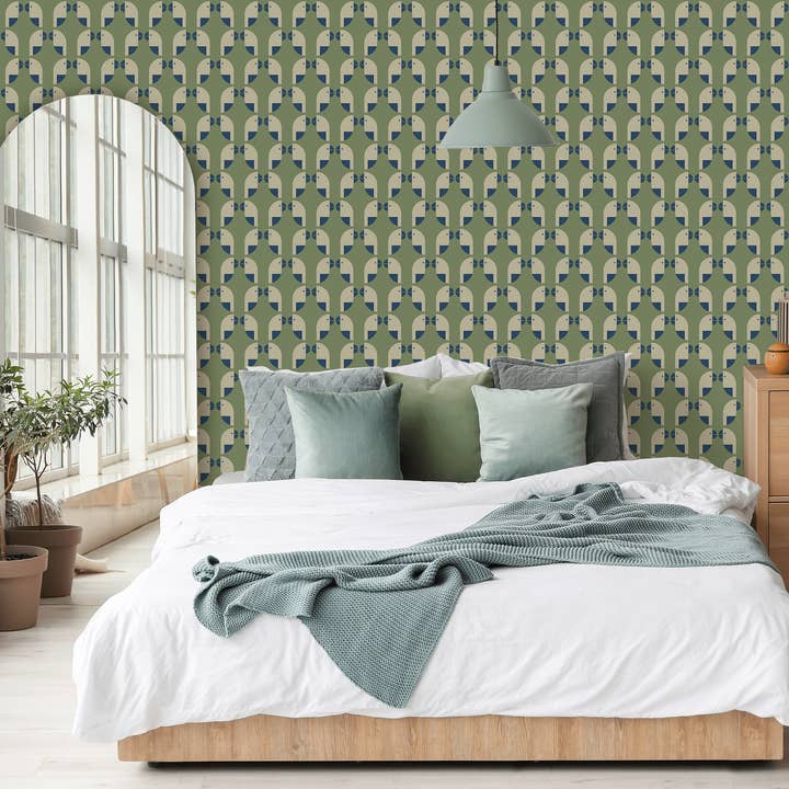 Birds of a Feather Wallpaper for wholesale by Urbanwalls