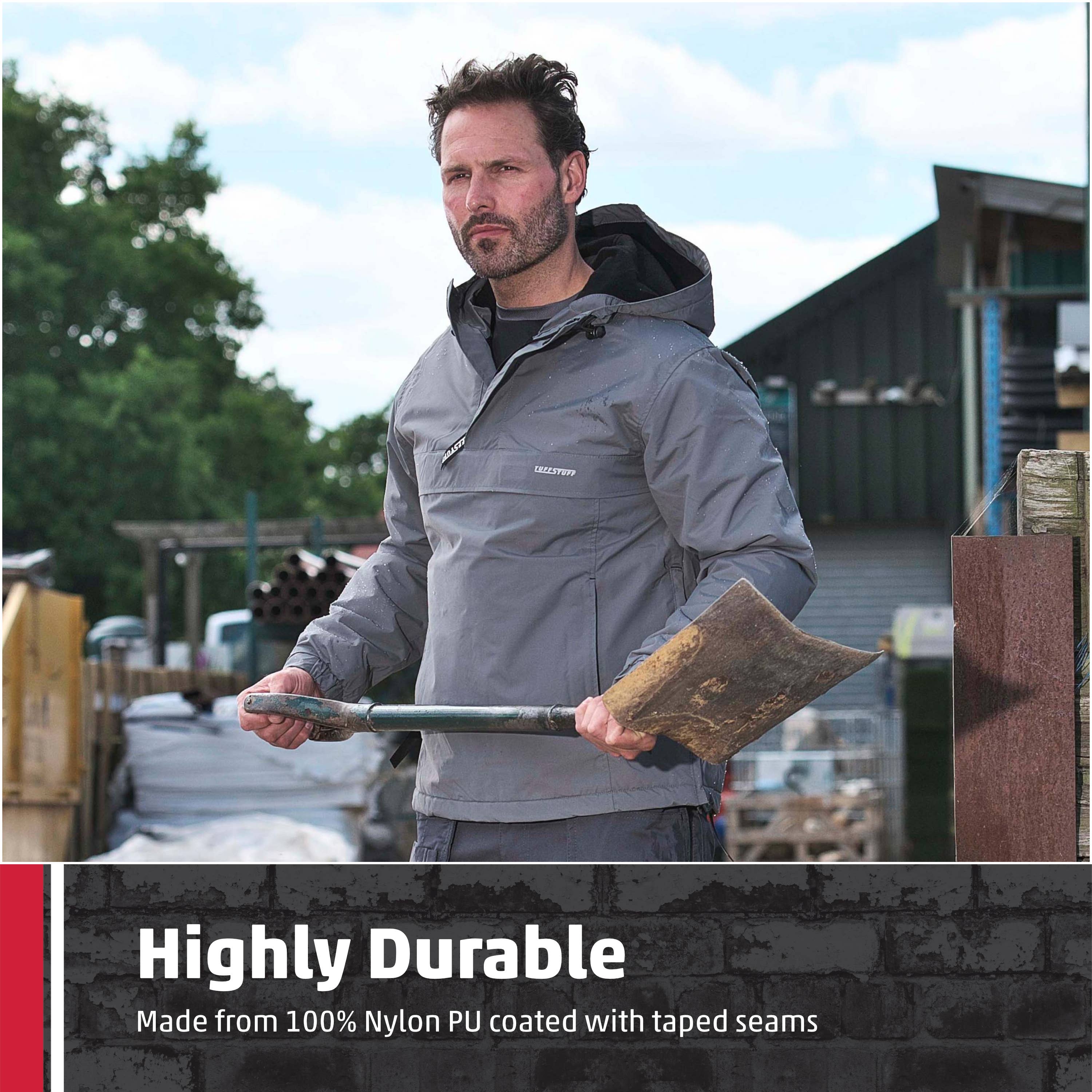 TuffStuff Workwear – Engroshandel Vindjakke - Herre – TuffStuff Sutherland vindjakke, vindtæt og vandtæt5