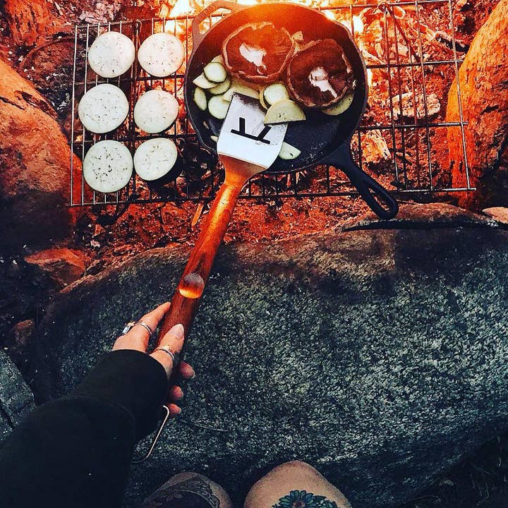 Fox Run Brands - Wholesale Spatel - Outset Rosewood Grillspatel, roestvrij staal, 20,5"2