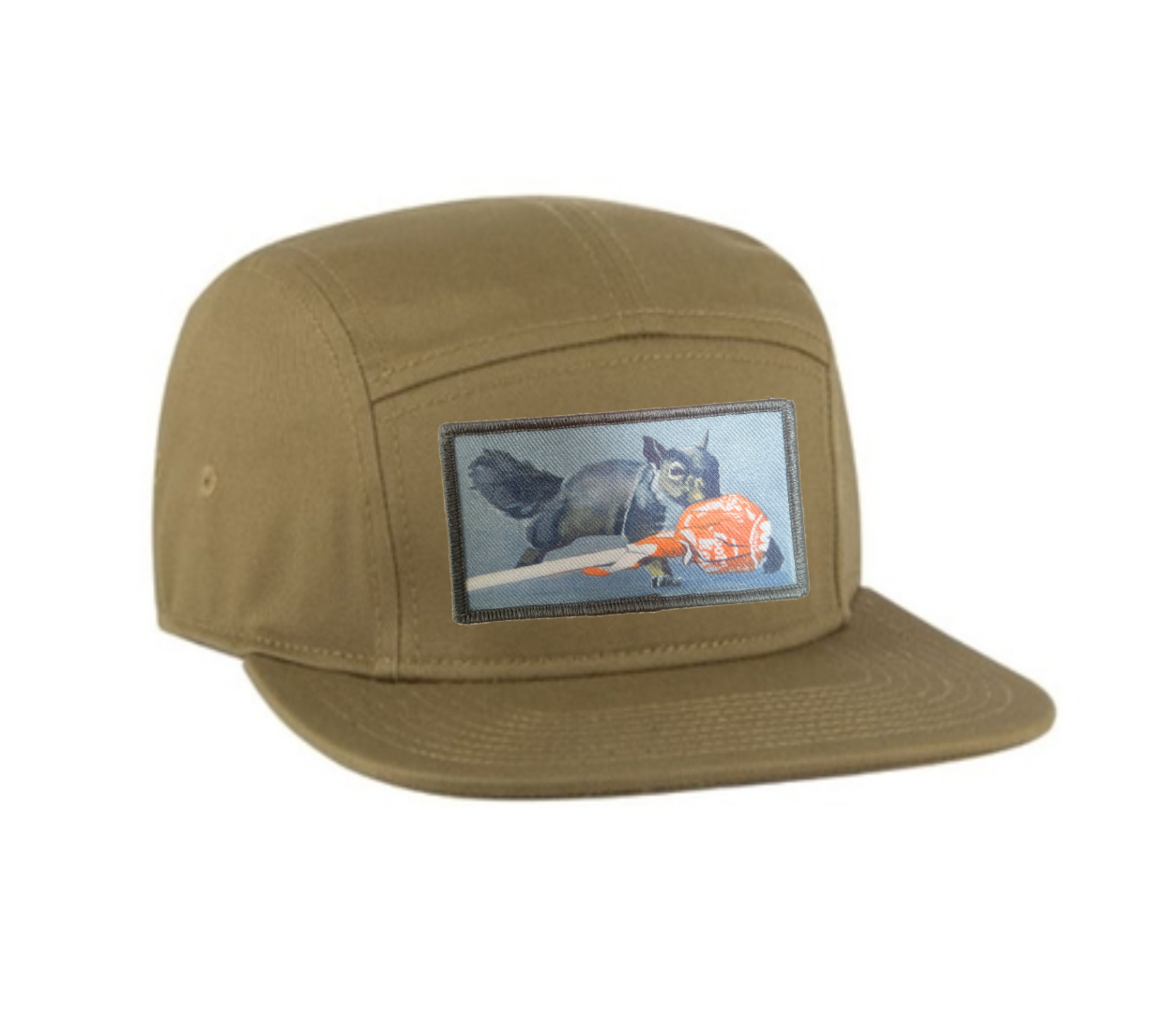 FLYN - Vendita all'ingrosso Cappellino con visiera piatta - Unisex - Camper Secret Stash Coyote0
