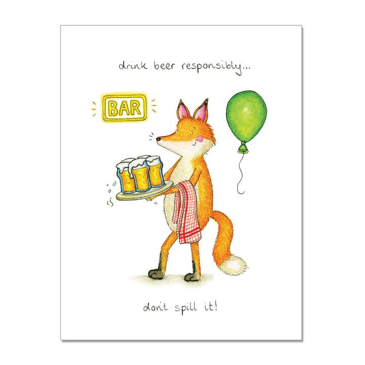 Carte de bière pour la vente par Draw UK