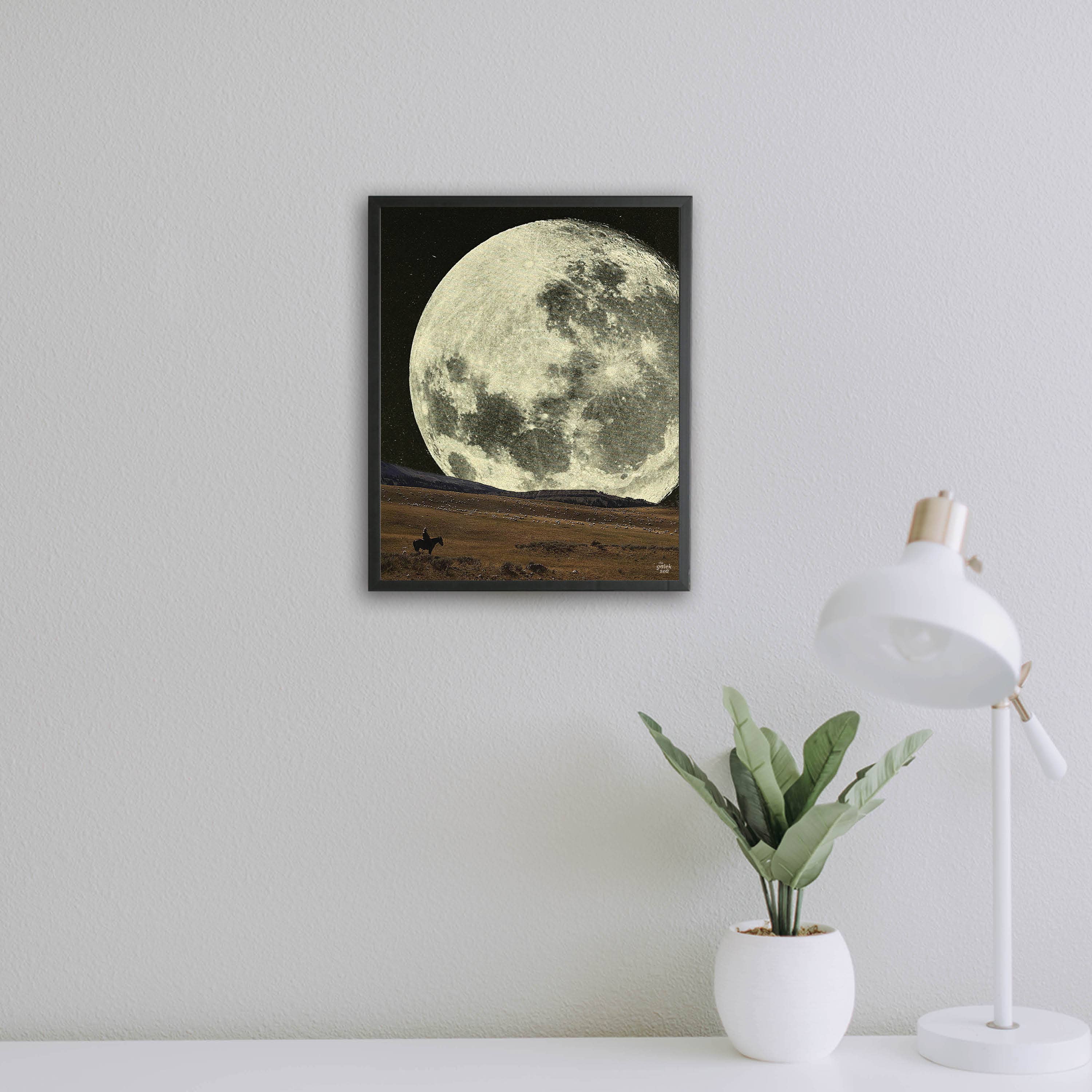 The Galek Sea - Wholesale Art Print - Cowboy Moon Print6