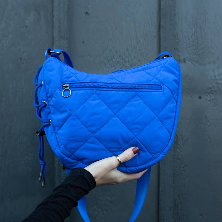 Quilted Moon in Cobalt for wholesale by Rad Revolution