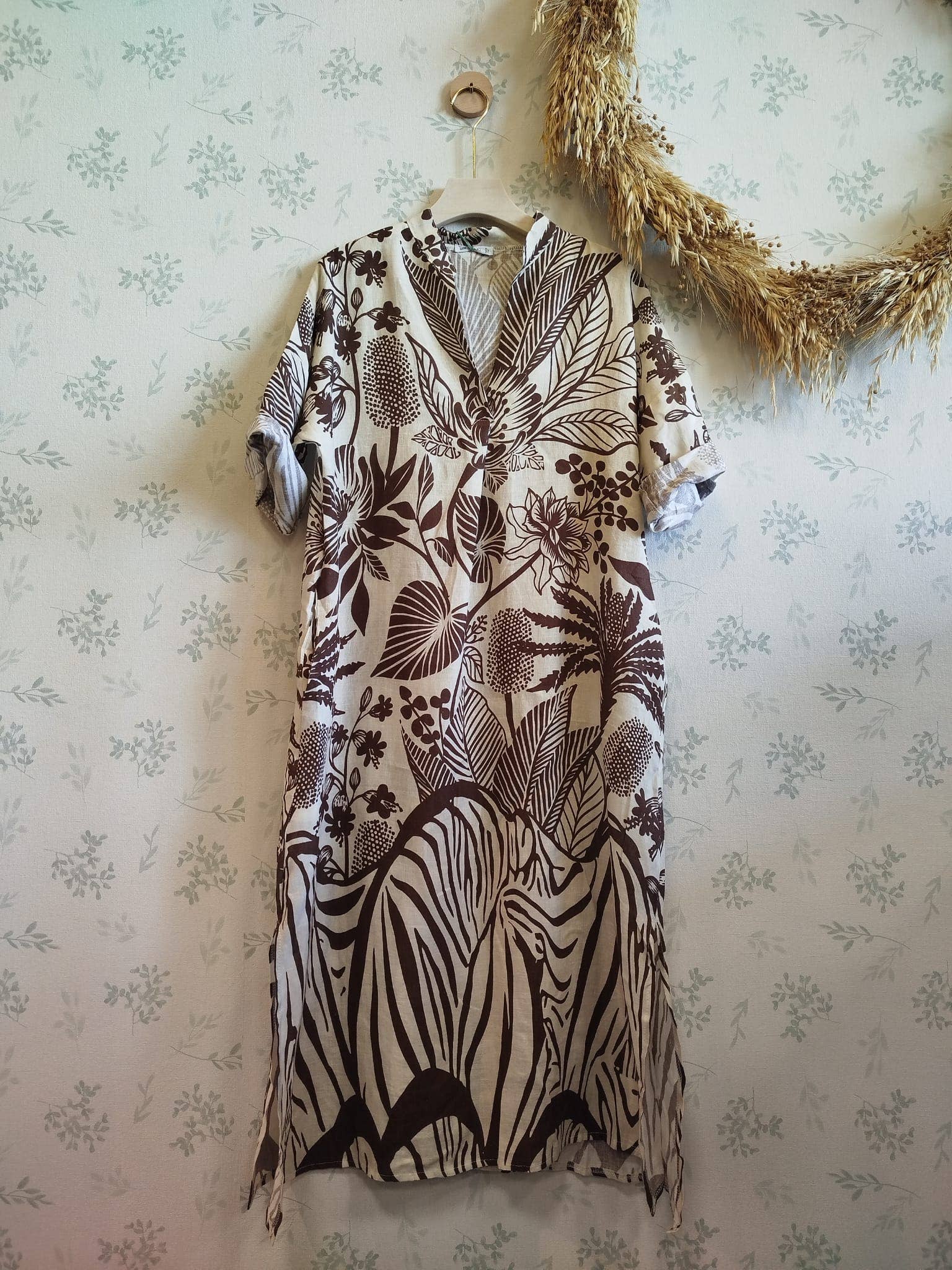 Linos y Textiles - Wholesale Dress - Women's - REF: 29340 100% linen dress3