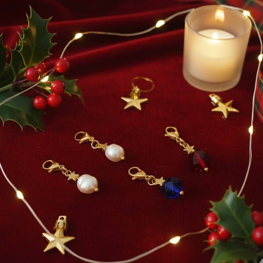 OE! - Vendita all'ingrosso Collana con ciondolo/pendaglio - Noelya- Collana Charm Natalizi Placcato Oro 18k - Acciaio Inox e Cristalli Artigianali Made in Italy4