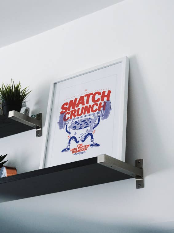 Snatch Crunch - A3 Print for wholesale by Thundernoise