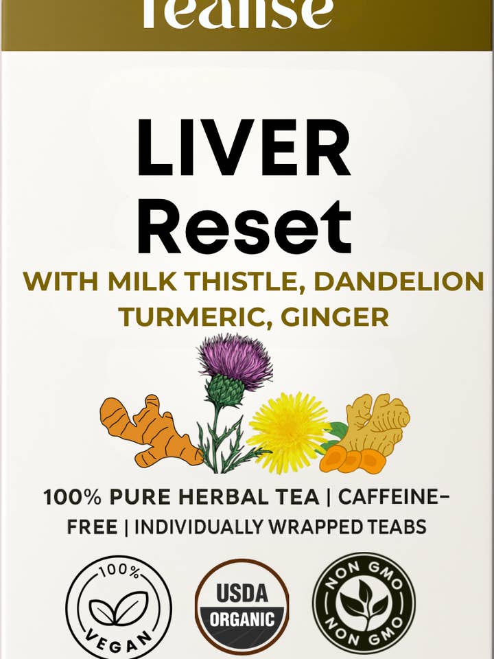 (60 Tea bags) Organic Liver Reset for wholesale by Tealise