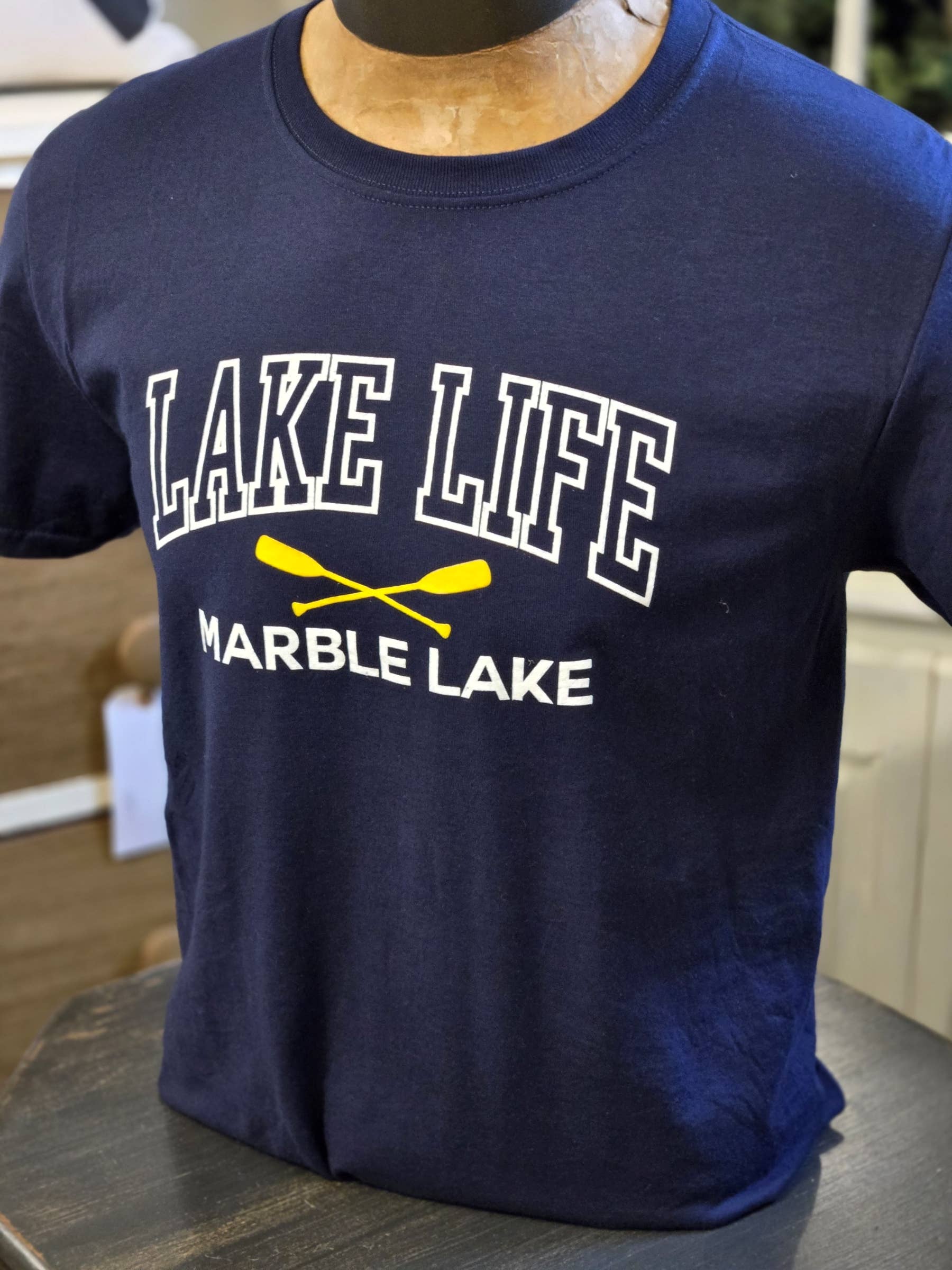 Lake It To The Limit and Possibili-Tees Apparel - Wholesale Screen Printed T-Shirt - Unisex - Lake Life /Oars  - CUSTOM NAME DROP!4