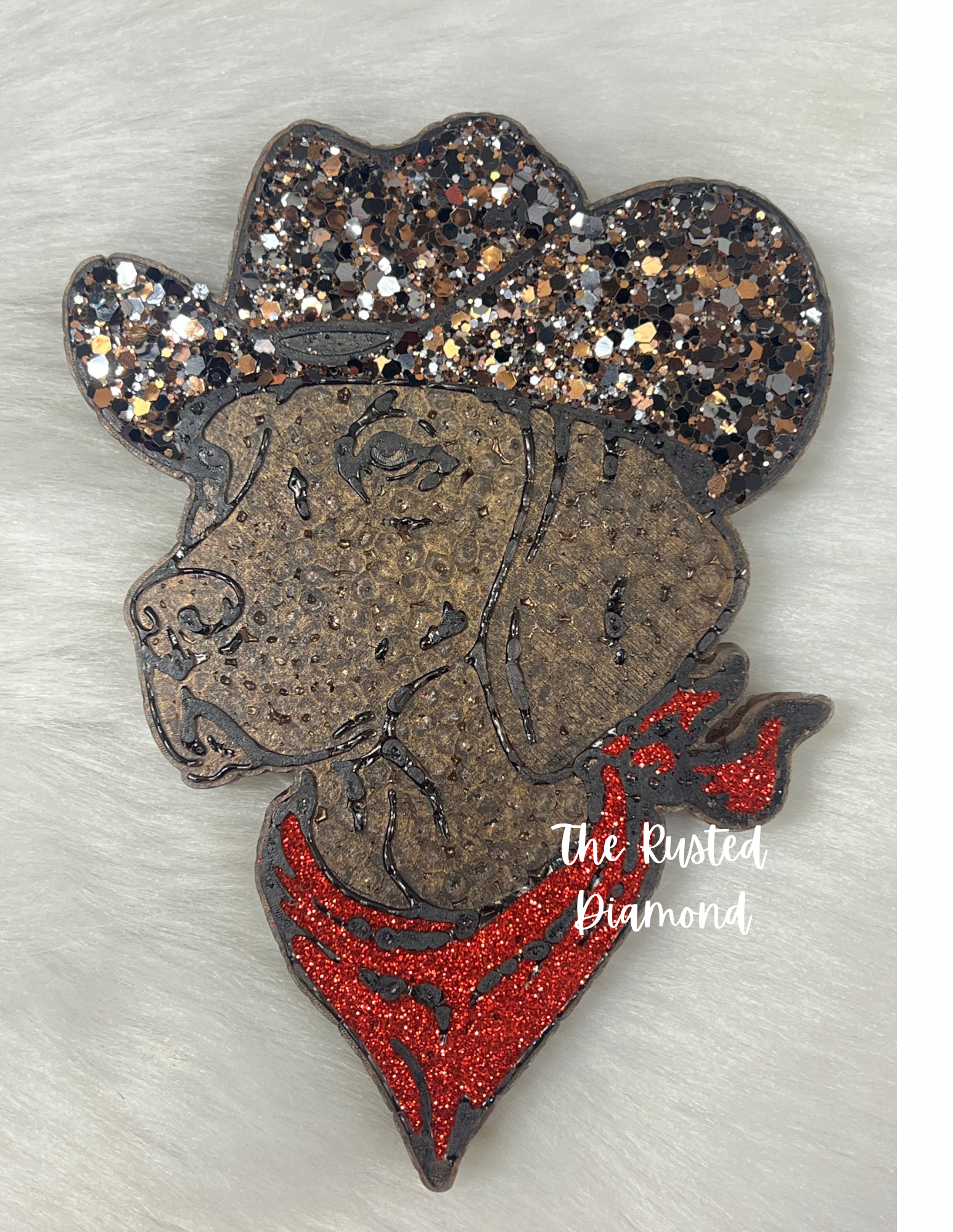 The Rusted Diamond - Wholesale Car Freshener - Women's - Howdy Hound Freshie1