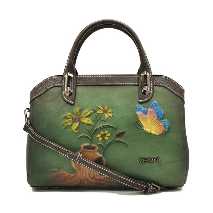 Zerimar Bolso Mujer en Piel | Bolso medida 20x30x9cm for wholesale by Zerimar 1942