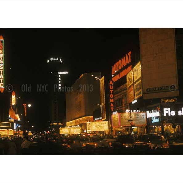 Nueva York de noche Manhattan para venta al por mayor de Old NYC Photos