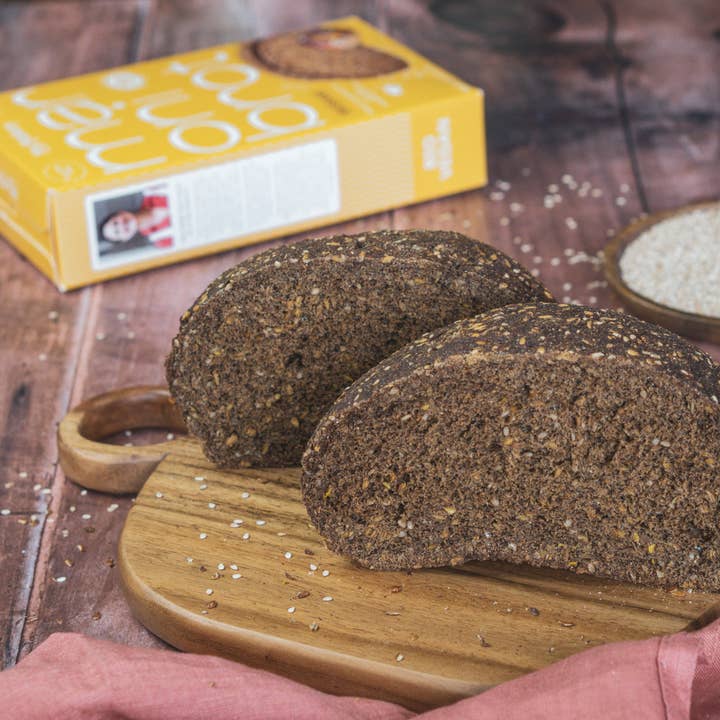 My Makery - Wholesale Bread Mix - organic chestnut bread baking mix sesame1