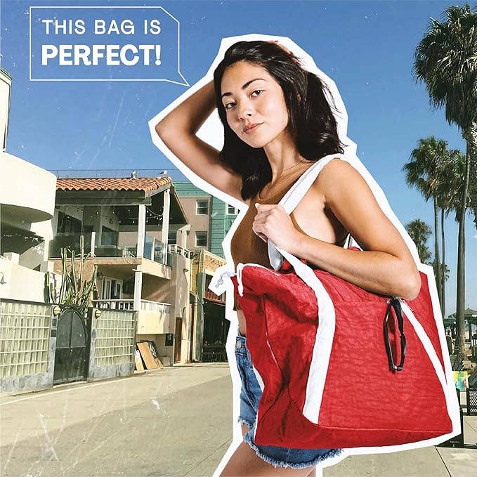 Bodysurf - Wholesale Strandtas - Middelgrote waterdichte strandtas van ripstop nylon47