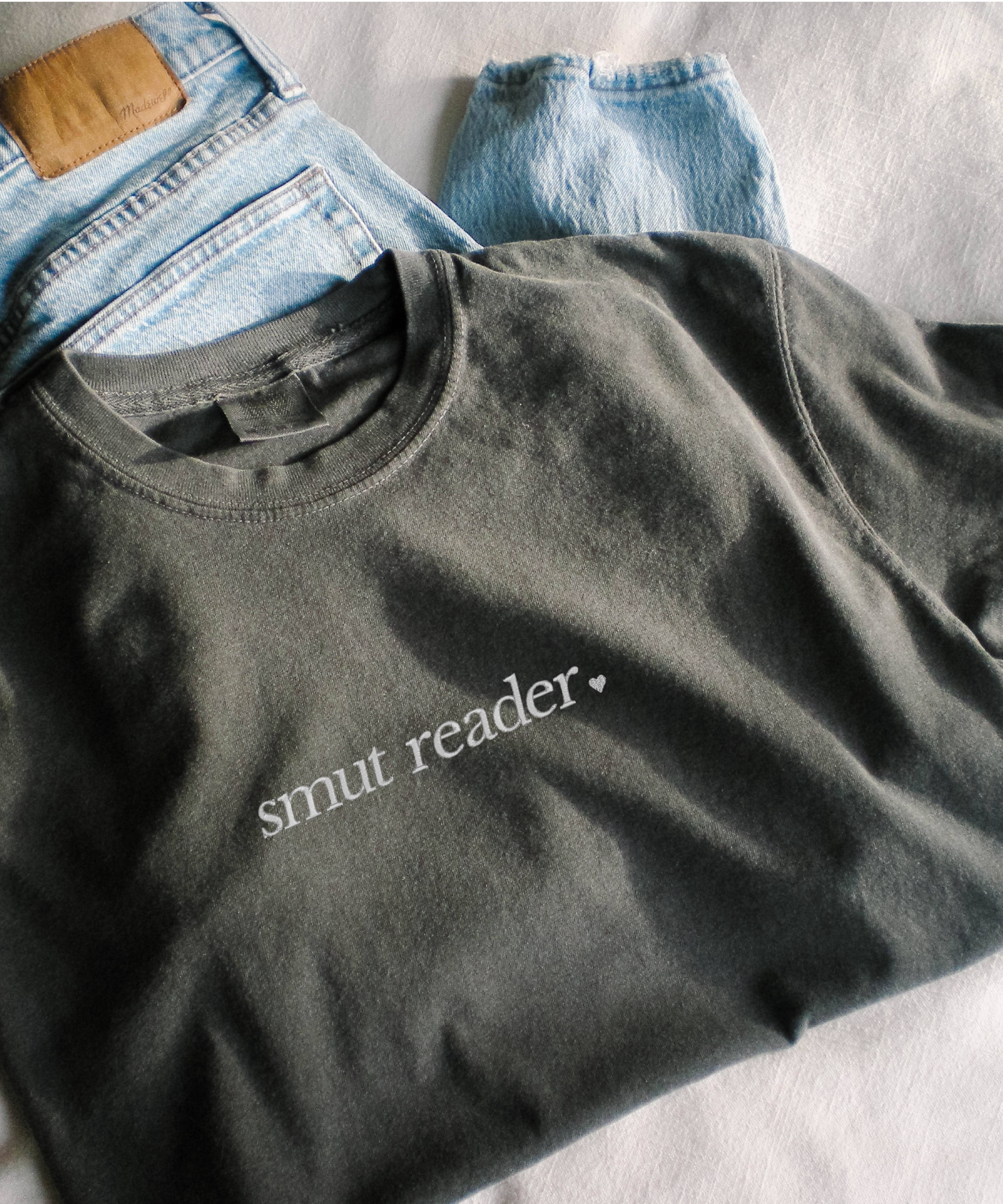 P E T I T R U E - Wholesale T-Shirt - Women's - Embroidered Bookish Shirt Spring Comfort Colors Smut Reader5