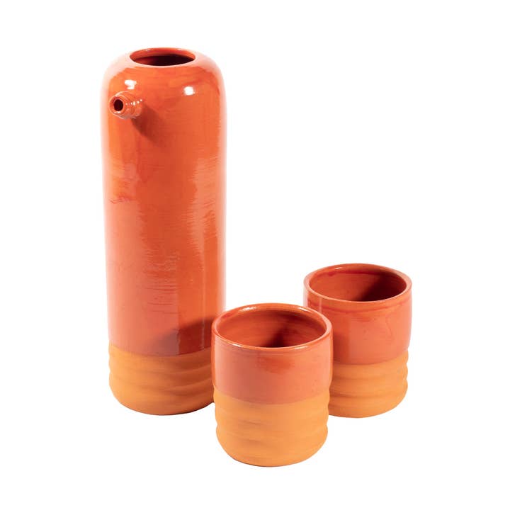 Pitcher+red glasses for wholesale by Most Deco