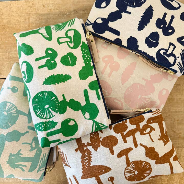 Erin Flett - Wholesale Pouch - Women's - Mushrooms Laura Pouch