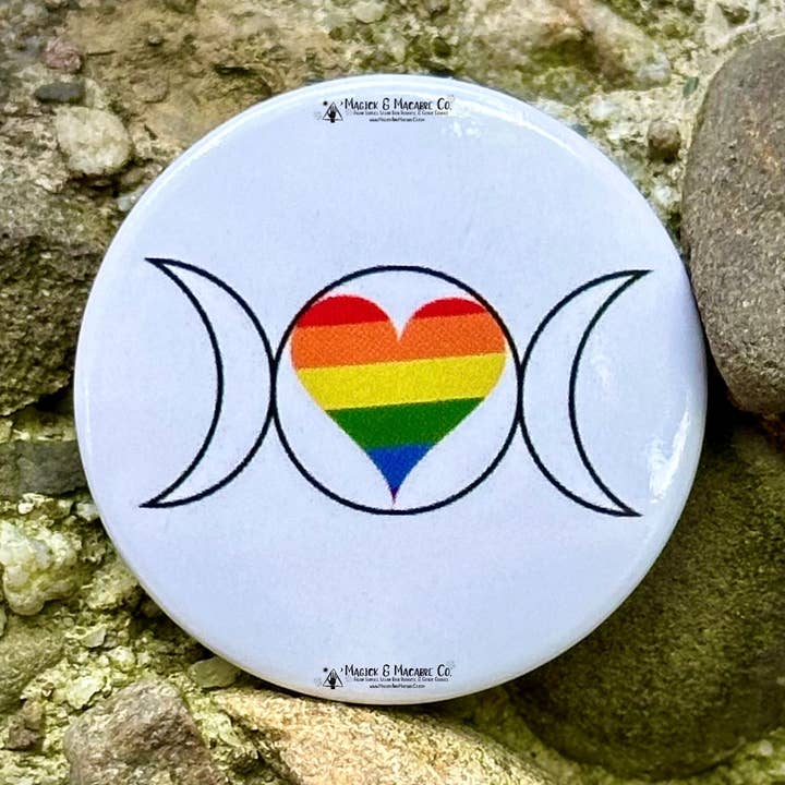 Queer Witchcraft Pin / Button for wholesale by Magick & Macabre Co.