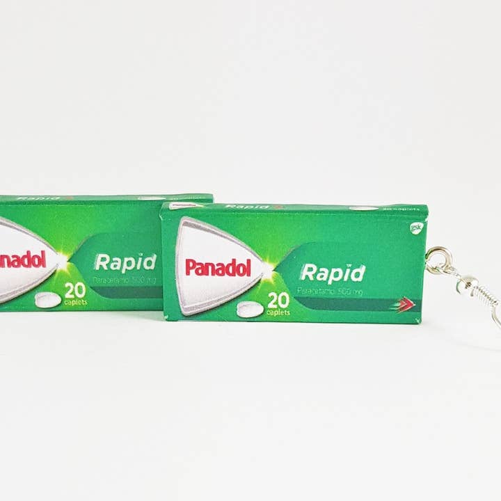Panadol earrings for wholesale by Cheeky Little Monkeys Jewellery