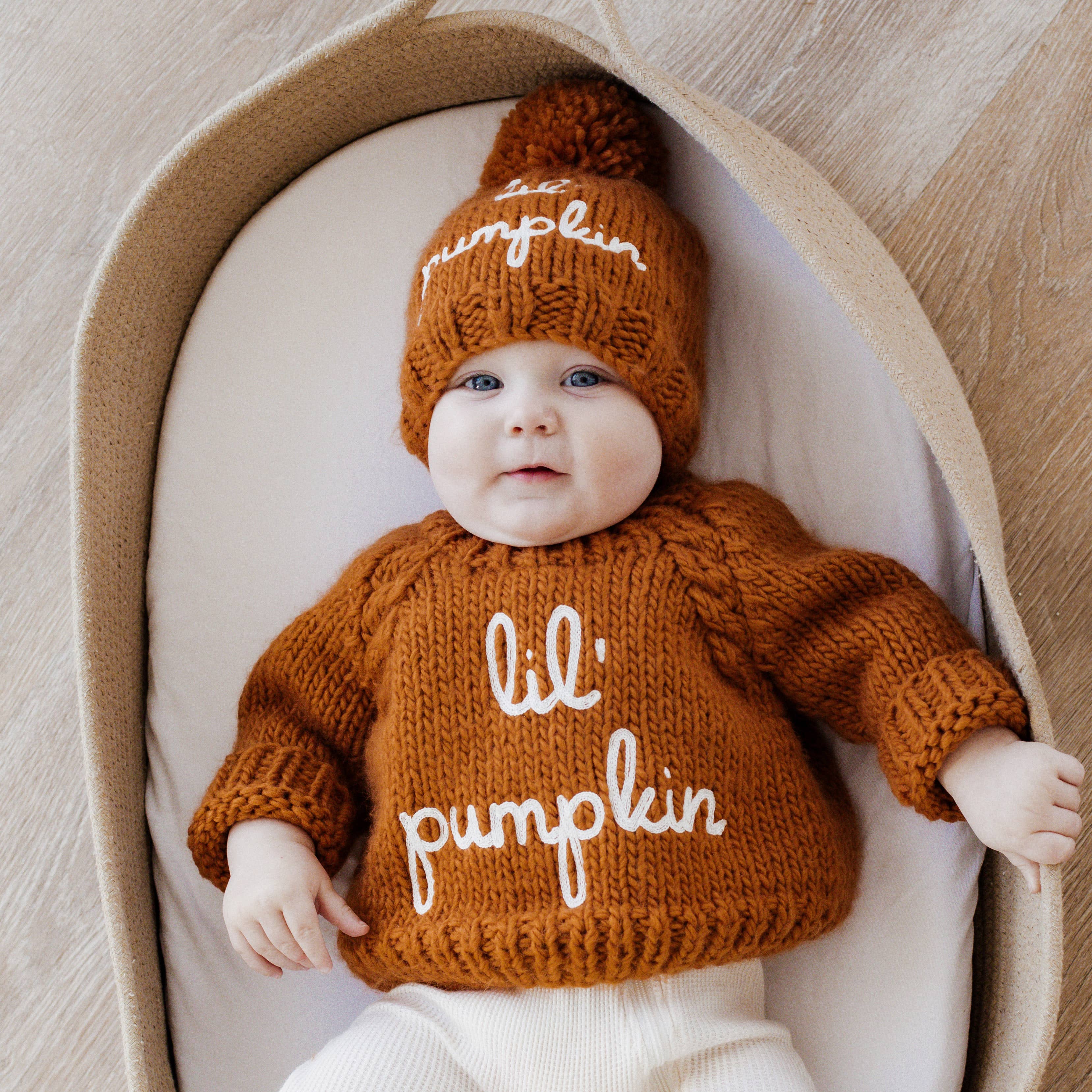 Huggalugs - Wholesale Knit Sweater - Baby - Lil' Pumpkin Sweater for Baby & Toddler4
