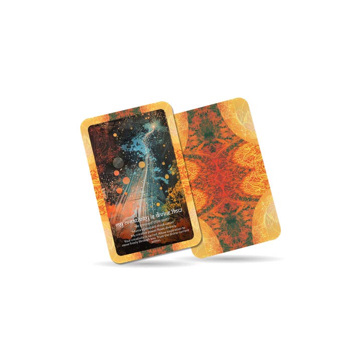 Kreativitäts-Mantra – Ein Seelenausdruck-Orakel-Deck – 22 Orakelkarten – Kunst aus dem Geist gebären für den Großhandel von IBIZA TAROT