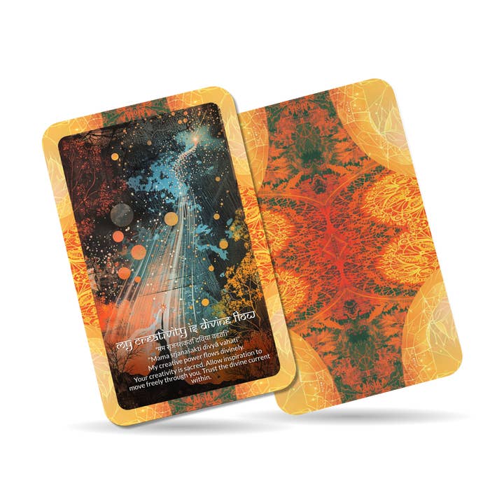 Creativity Mantra Soul Expression Oracle Deck, 22 Cards for wholesale by Ibiza Tarot USA