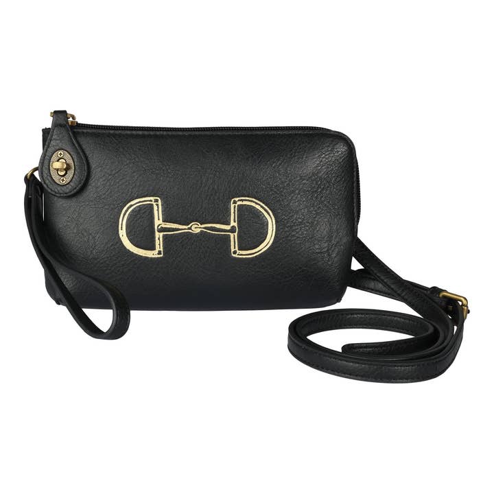 AWST Intl - Wholesale Crossbody Bag - Women's - AWST Int'l Lila Vintage Snaffle Bit Clutch Crossbody Bag
