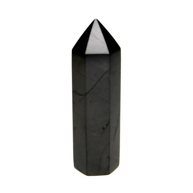 Obelisco di Shungite 6cm per la vendita all'ingrosso da parte di Vives de la Cortada S.L