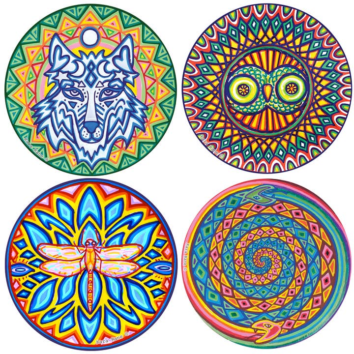 Choose Any 4 (Large Size 6") Cosmic Circles for wholesale by Cosmic Circles
