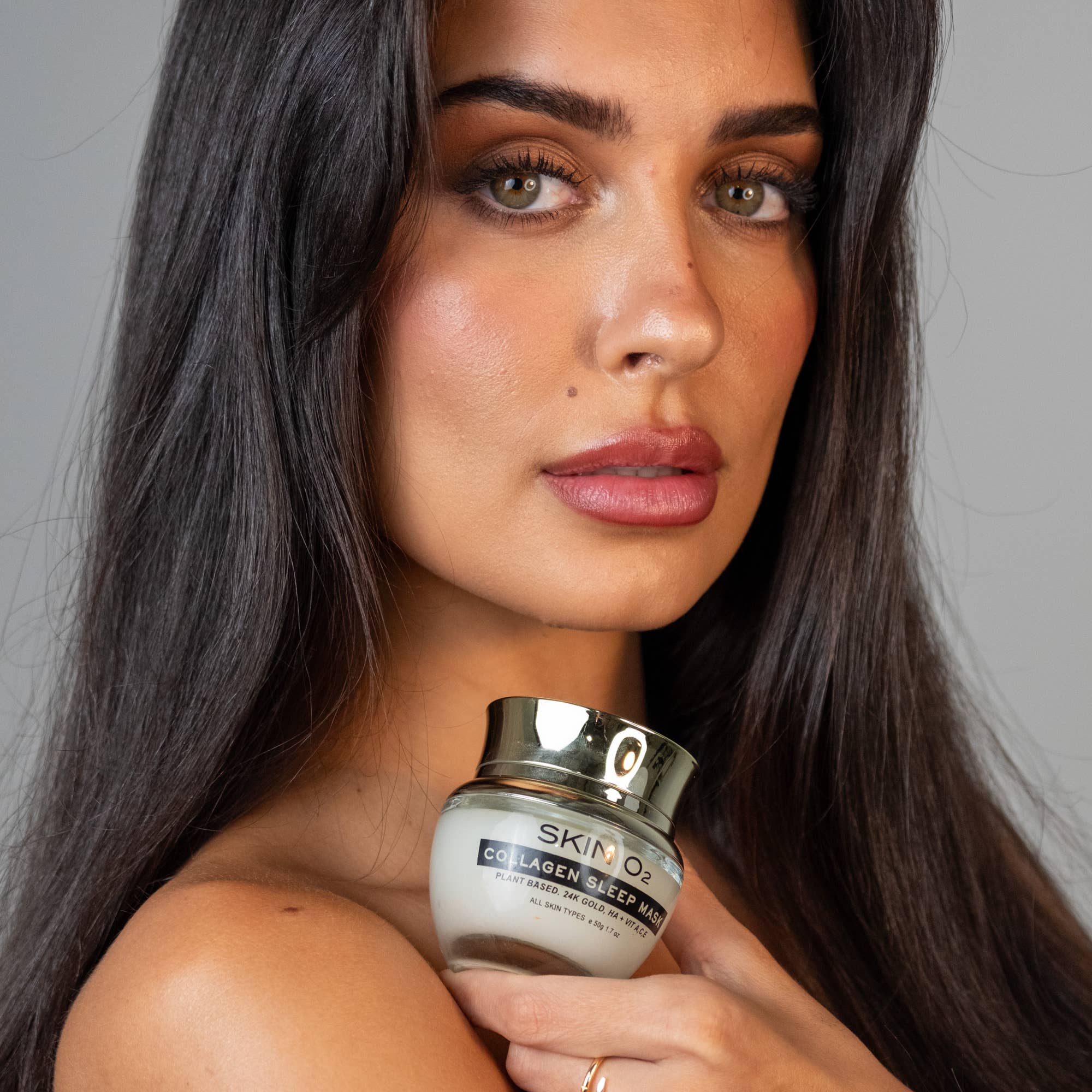 Skin O2 - Wholesale Skincare face mask - Collagen Sleep Mask - 24k Gold4